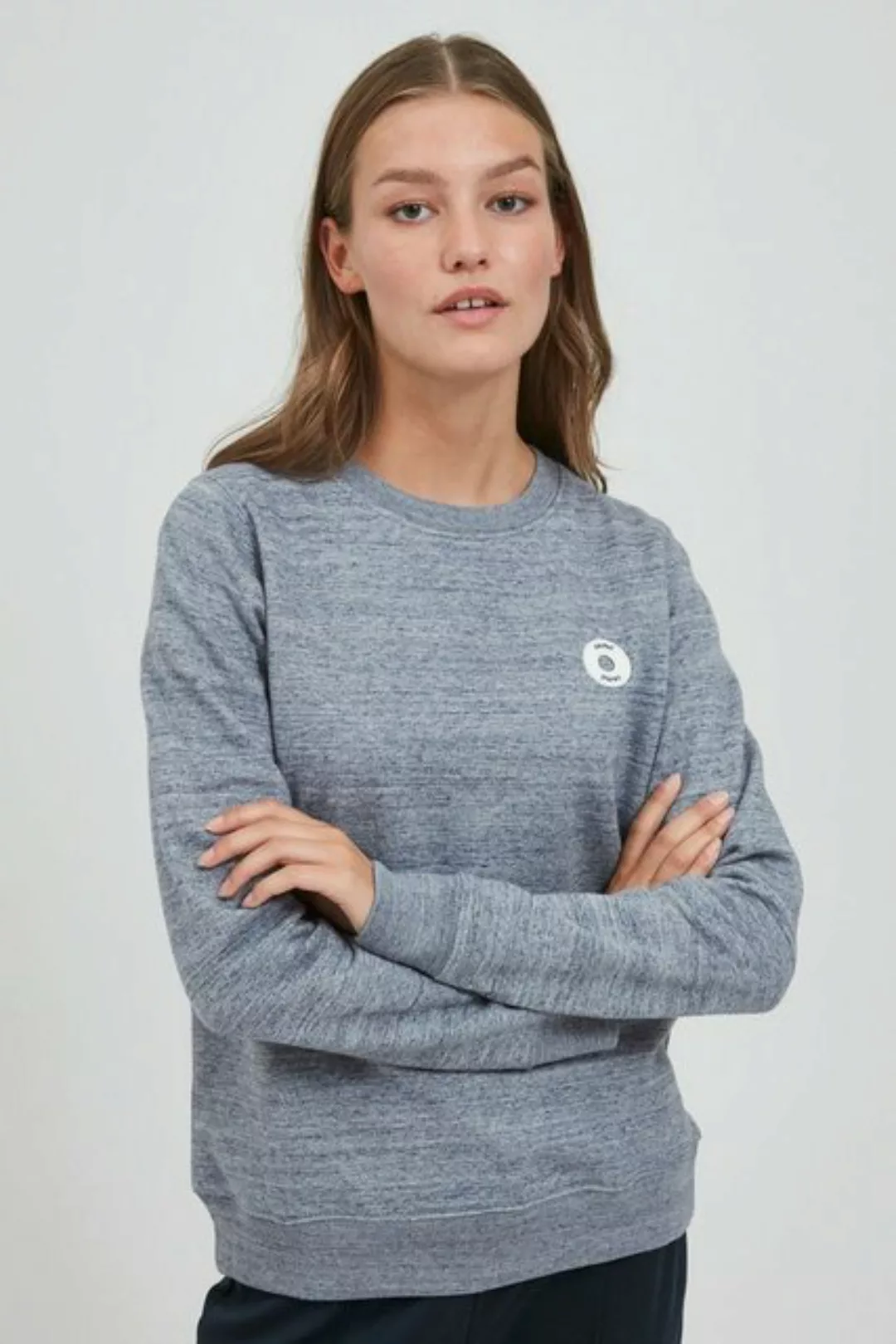 OXMO Rundhalspullover OXHella Sweatpullover mit Rundhalsausschnitt günstig online kaufen