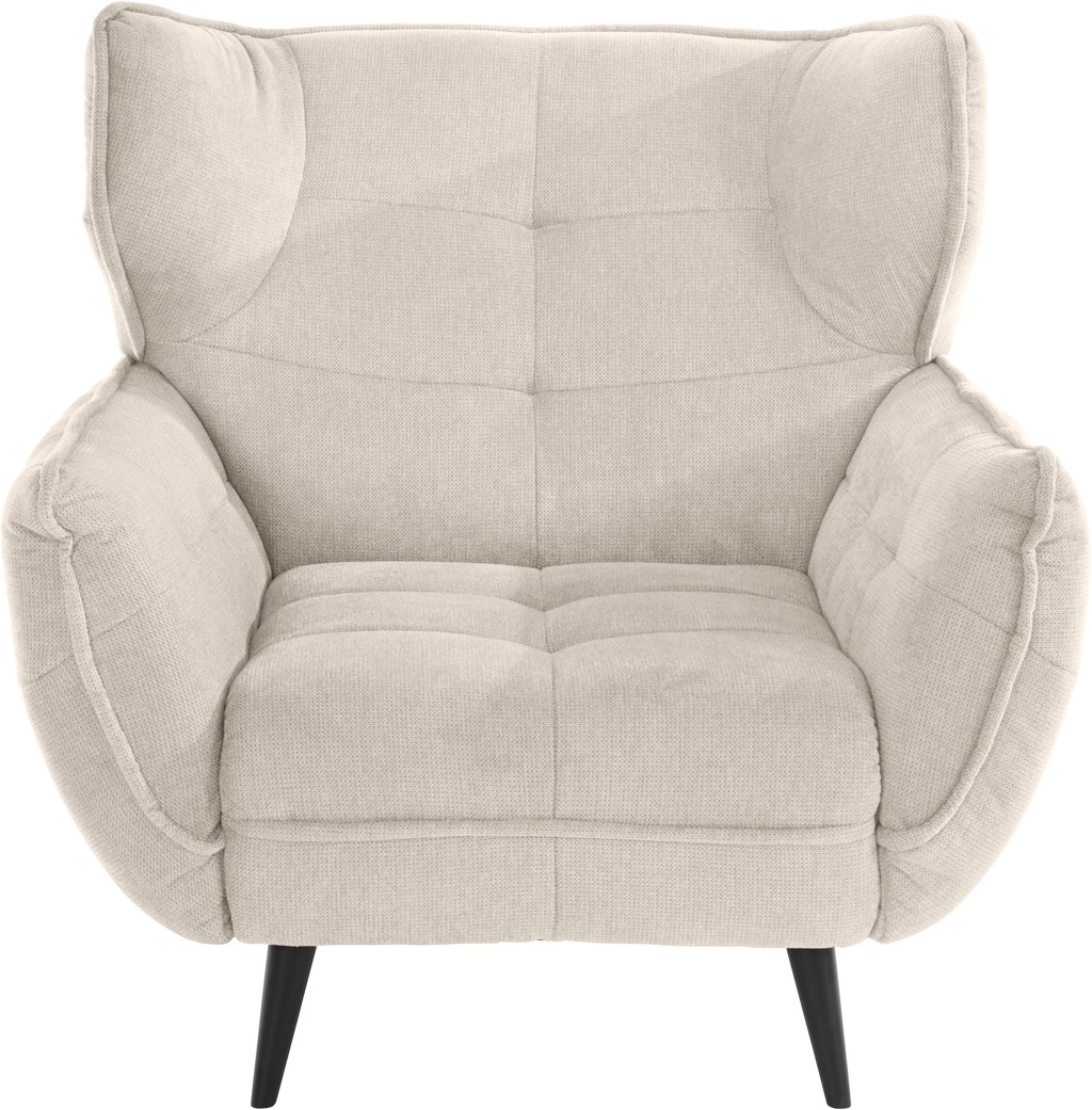 Leonique Sessel "Ariana", Stylischer Hochlehner bzw. Ohrensessel günstig online kaufen