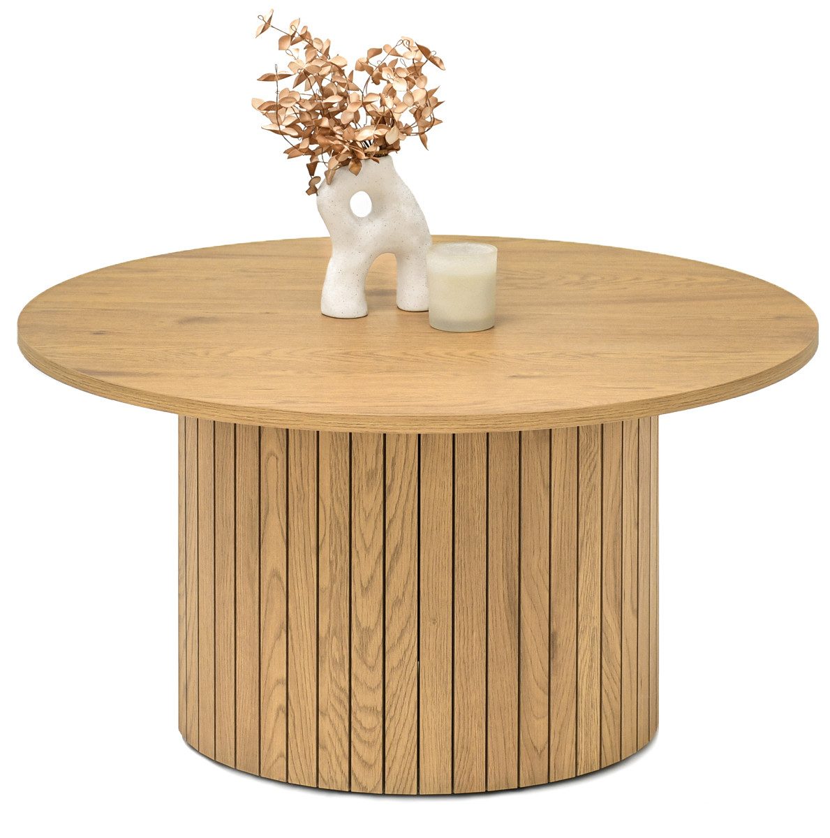 Compleo Couchtisch Runder skandinavischer Couchtisch ARIEL günstig online kaufen