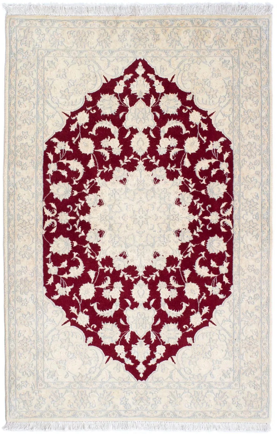 morgenland Orientteppich »Perser - Nain - Royal - 150 x 97 cm - beige«, rec günstig online kaufen
