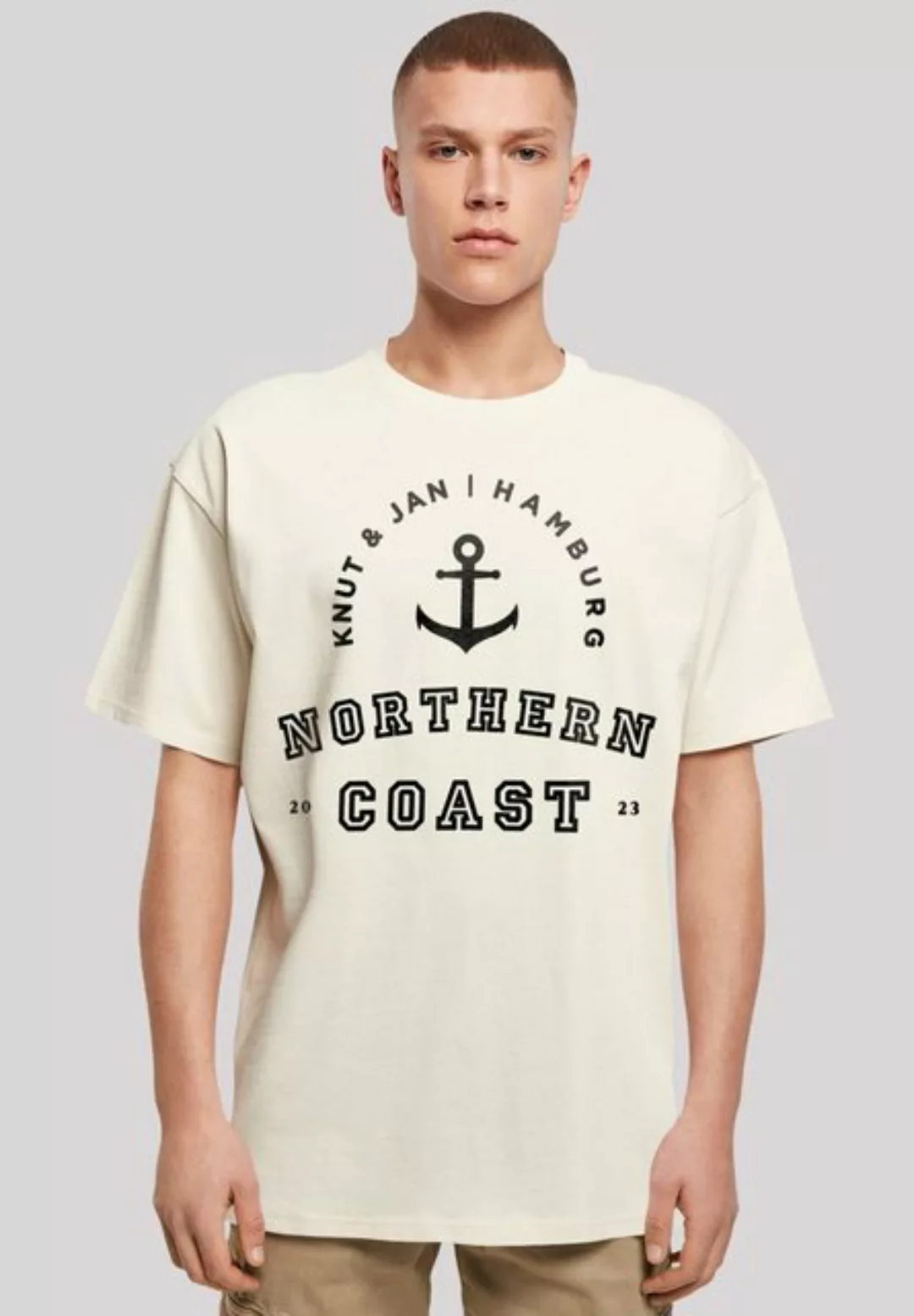 F4NT4STIC T-Shirt "Northern Coast Nordsee Knut & Jan Hamburg", Print günstig online kaufen