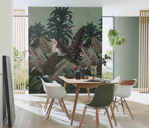 Fashion for walls Fototapete »Tropical Twilight«, floral, Phthalate frei günstig online kaufen