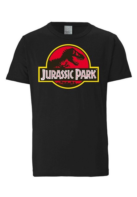 LOGOSHIRT T-Shirt "Jurassic Park Logo", mit coolem Print günstig online kaufen