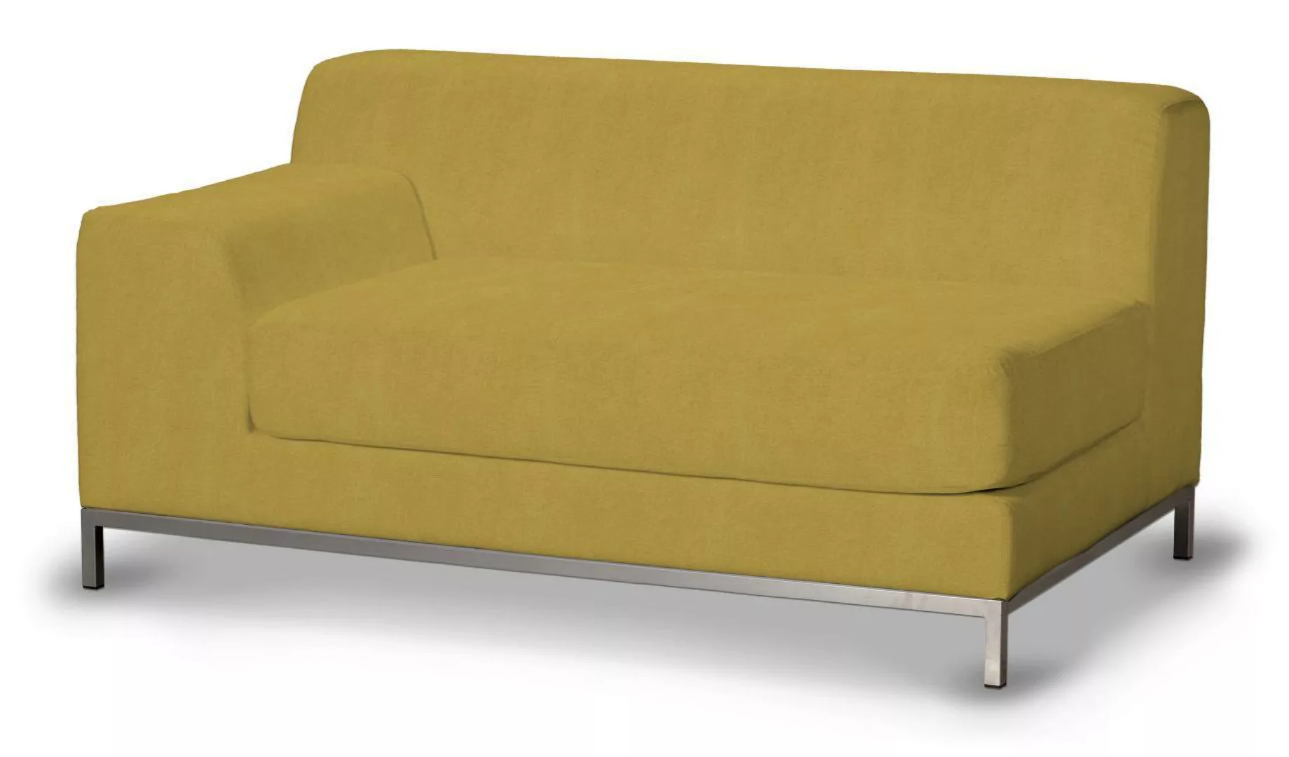 Bezug für Kramfors 2-Sitzer Sofa, Lehne links, senffarbe, Bezug für Kramfor günstig online kaufen