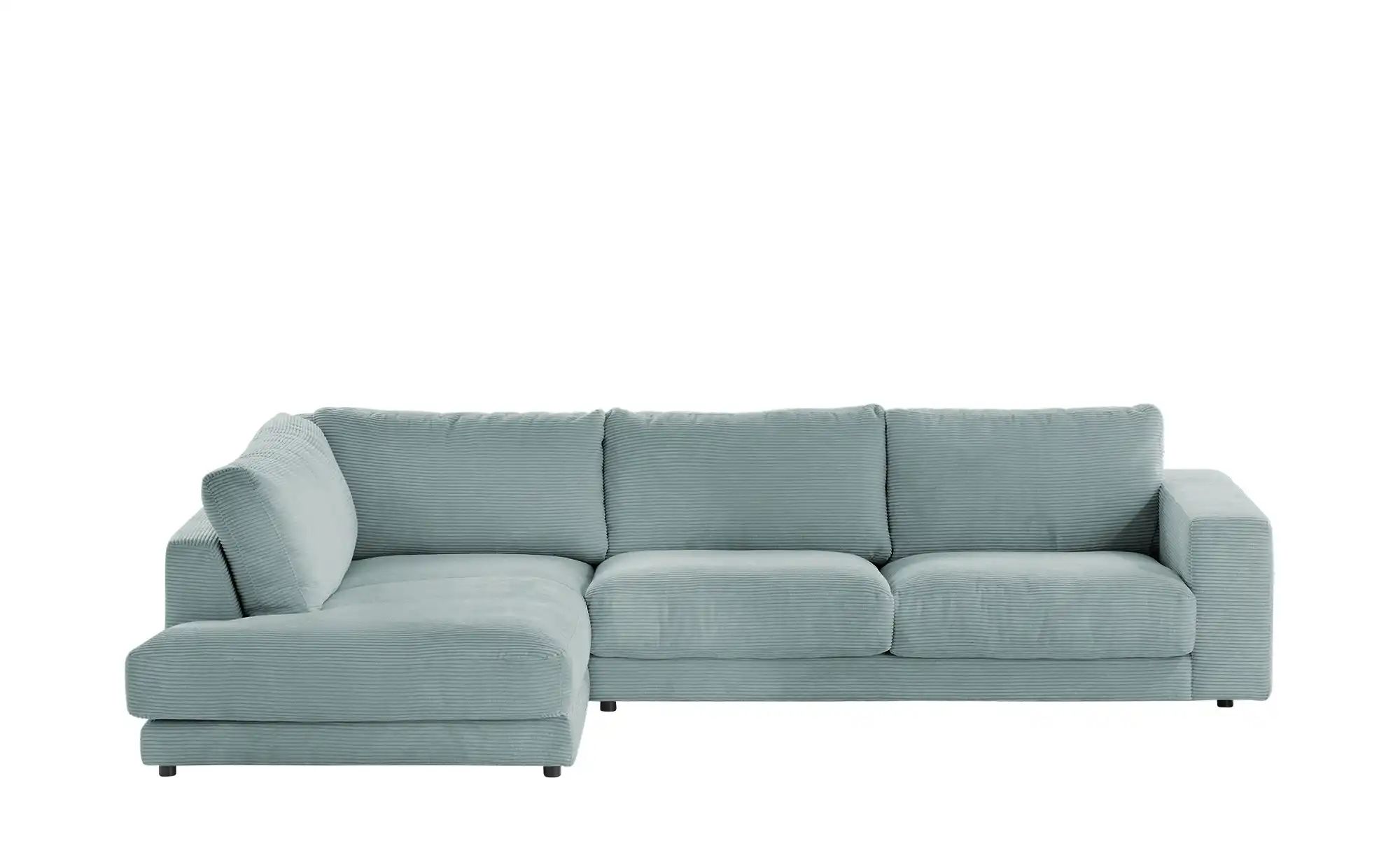 Jette Home Ecksofa Cord Sila ¦ blau ¦ Maße (cm): B: 325 H: 85 T: 224 Polste günstig online kaufen