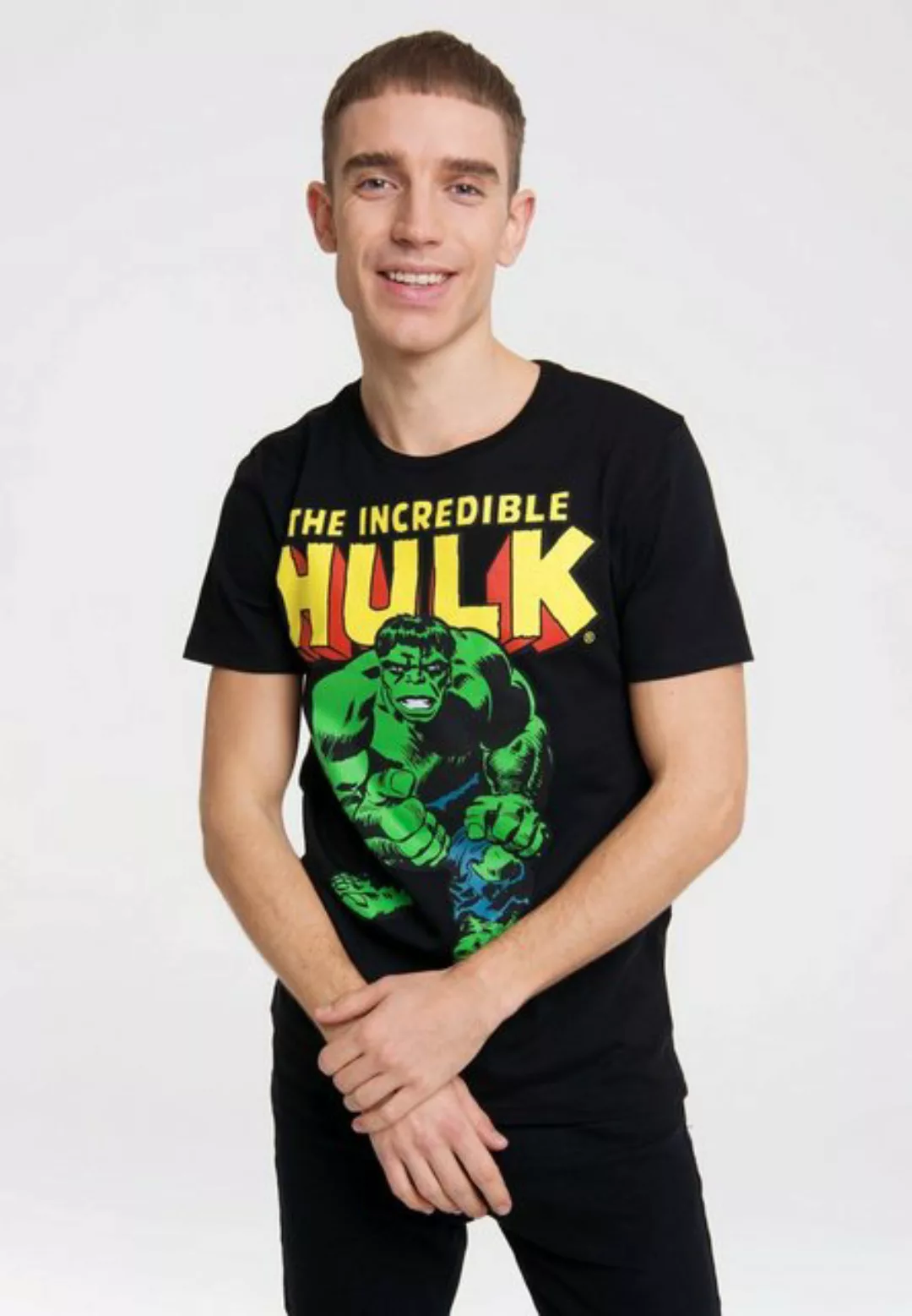 LOGOSHIRT T-Shirt "The Incredible Hulk", mit tollem Hulk-Print günstig online kaufen