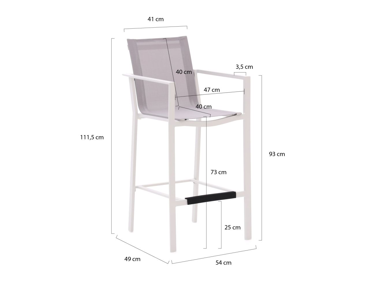 Bellagio Saretto 150 cm Gartenbar-Set 5-teilig günstig online kaufen