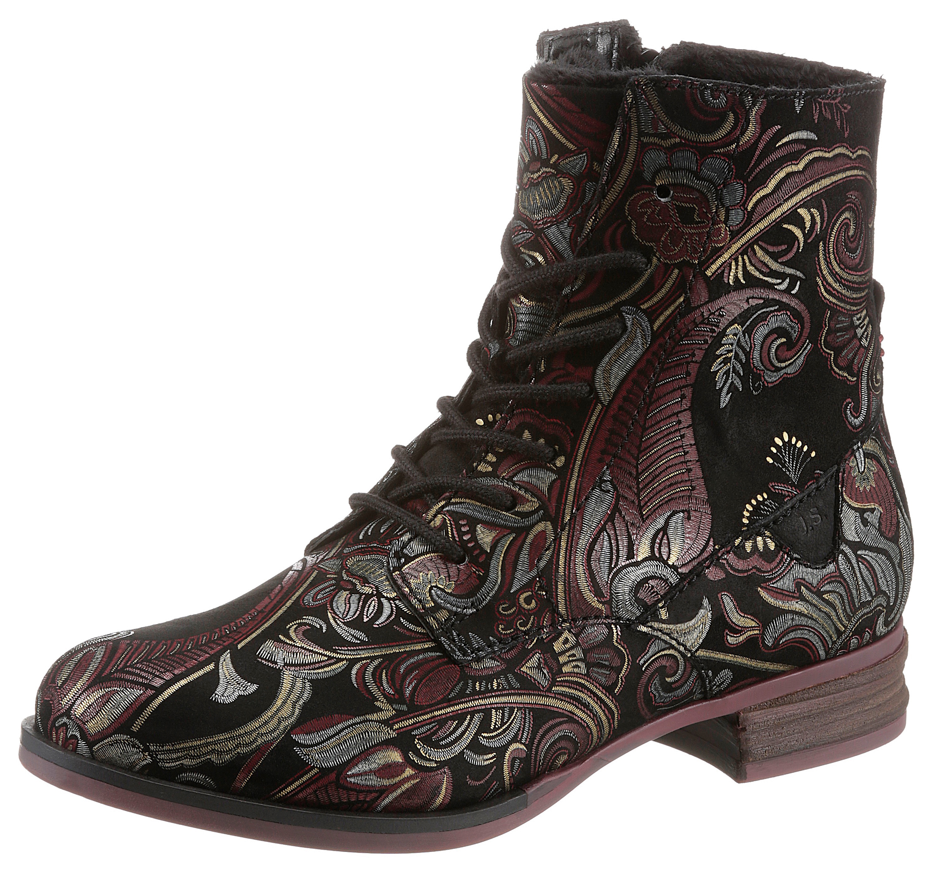 Josef Seibel Schnürboots "SANJA 01", mit Fantasy-Print günstig online kaufen