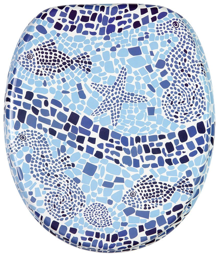 Sanilo WC-Sitz "Mosaic World", mit Absenkautomatik günstig online kaufen
