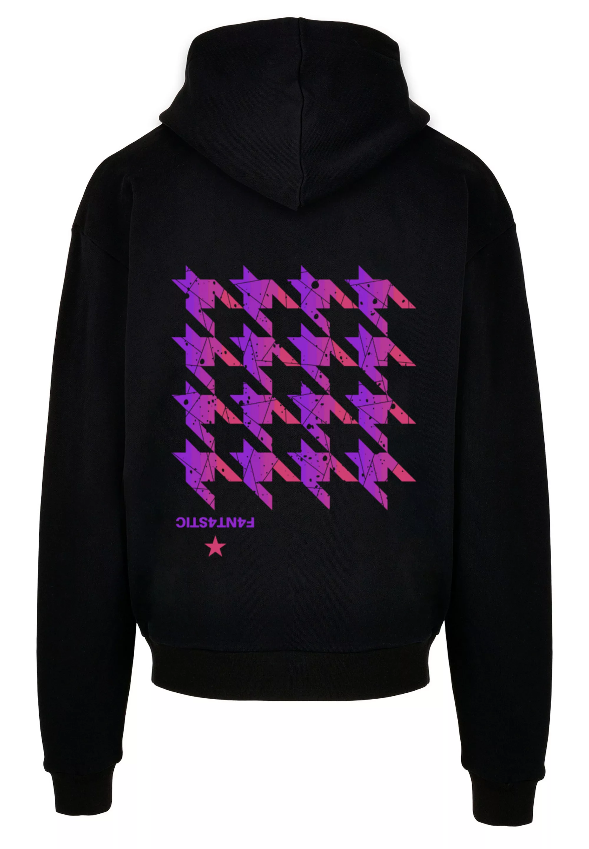 F4NT4STIC Kapuzenpullover "Hahnentritt Muster", Print günstig online kaufen