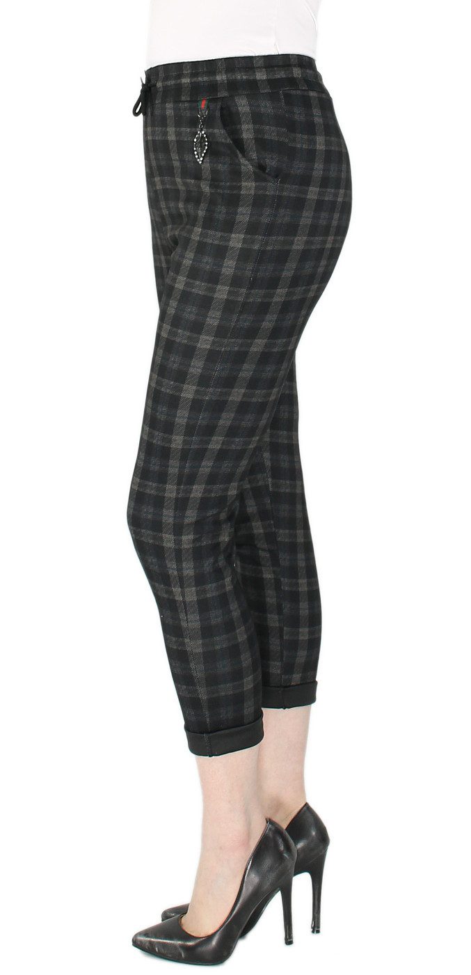 dy_mode Stoffhose Damen Stoffhose kariert – günstig online kaufen