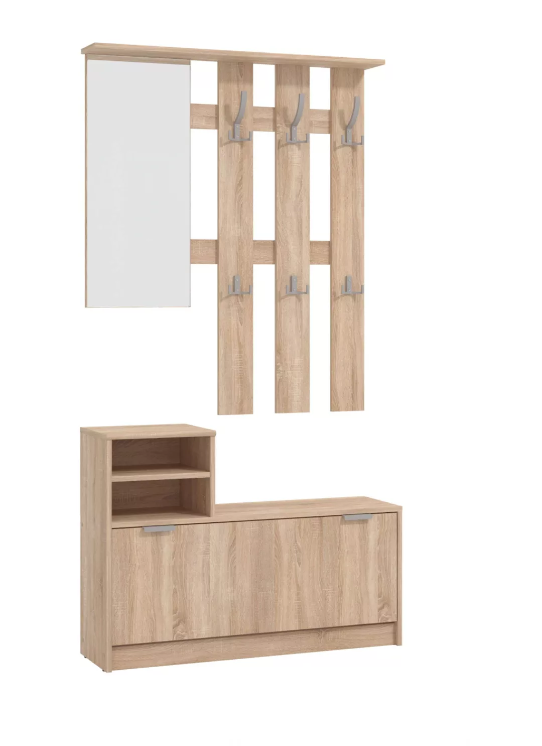 INOSIGN Garderoben-Set "Ravenna Flurgarderobe, Dielenschrank, Kompaktgarder günstig online kaufen