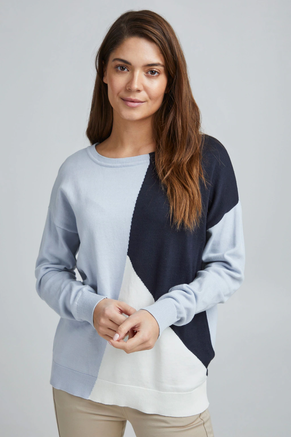 fransa Strickpullover Fransa FREmblock günstig online kaufen