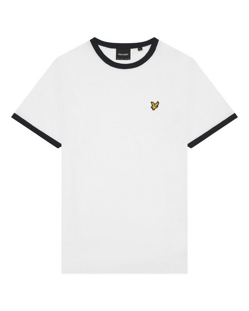 Lyle & Scott T-Shirt Mit Kontrastierender Zierleiste günstig online kaufen