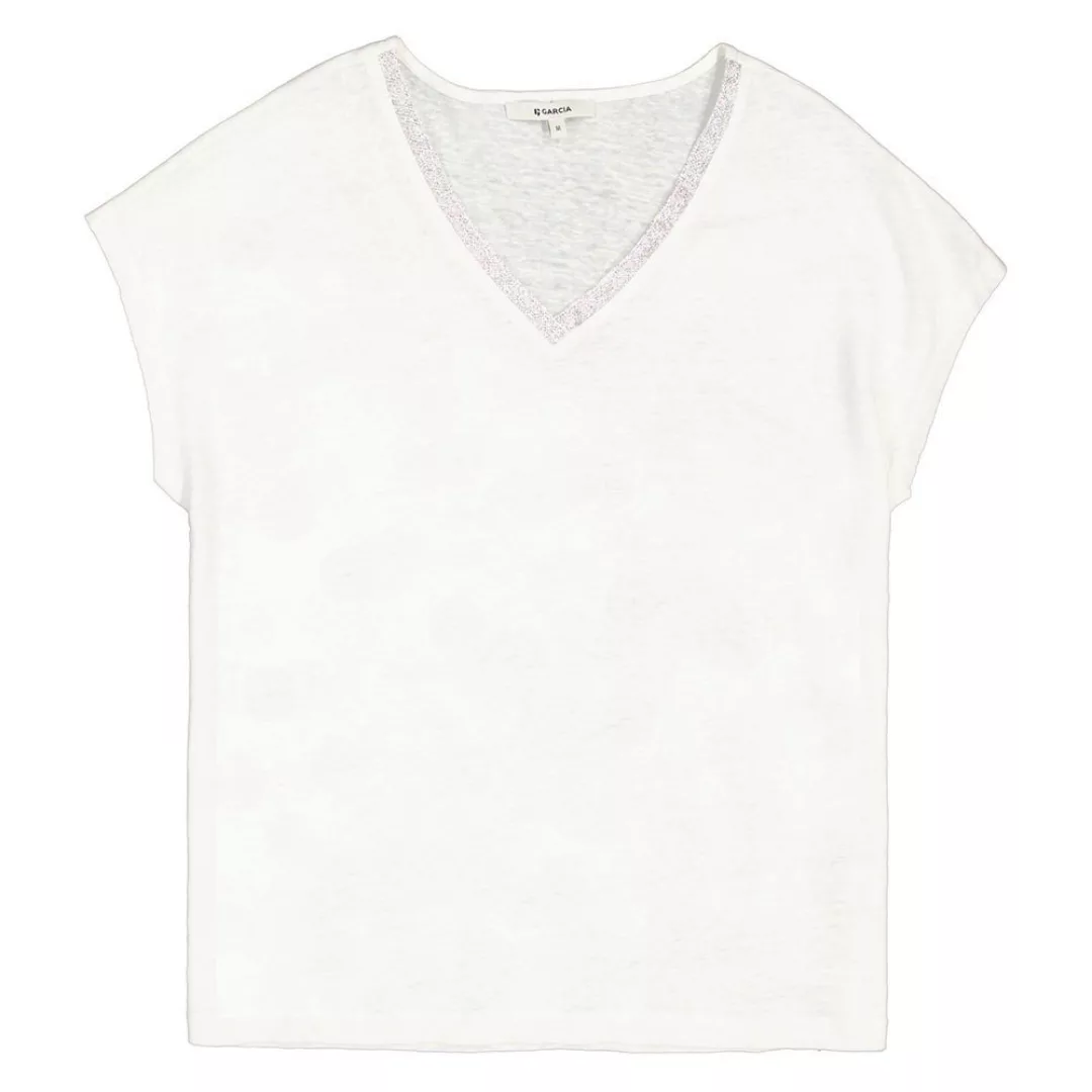 Garcia T-shirt Kurzarm T-shirt S Off White günstig online kaufen