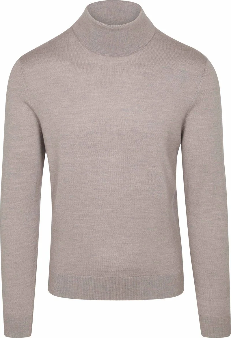 Suitable Merino Rollkragen Greige - Größe XL günstig online kaufen