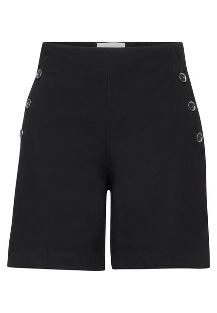 STREET ONE Shorts im elastischen Materialmix günstig online kaufen