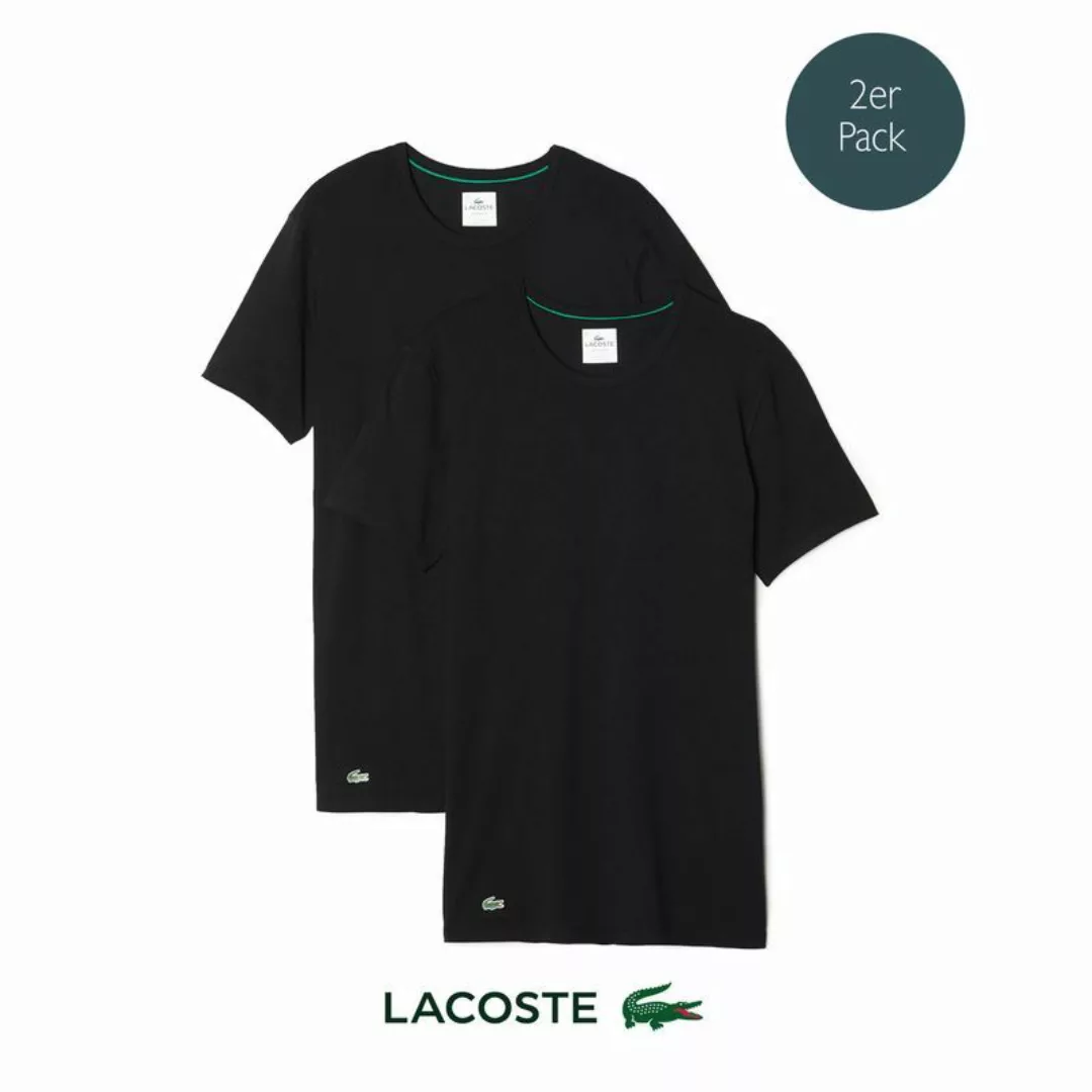 Lacoste Underwear Herren T-Shirt Lacoste C/N TEE (DPK), 2er Pack / Farbe: S günstig online kaufen