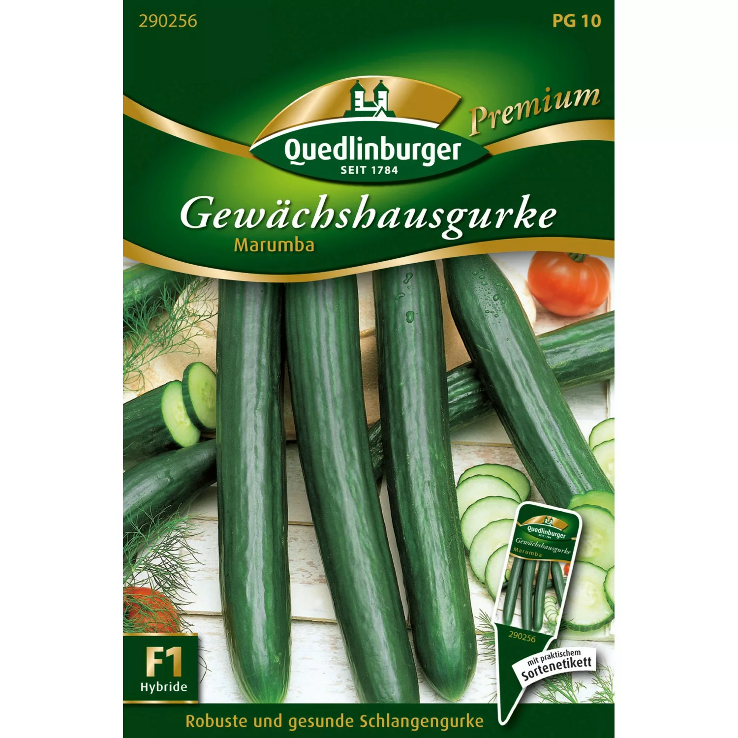 Quedlinburger Gewächshausgurke ''Marumba'' günstig online kaufen