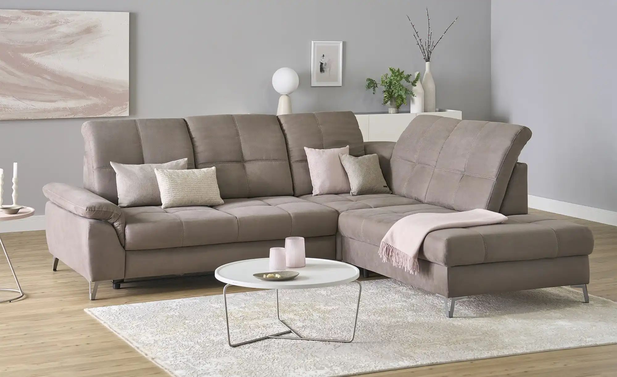 medium Ecksofa  Planova II ¦ beige ¦ Maße (cm): B: 282 H: 114 T: 241.0 Pols günstig online kaufen