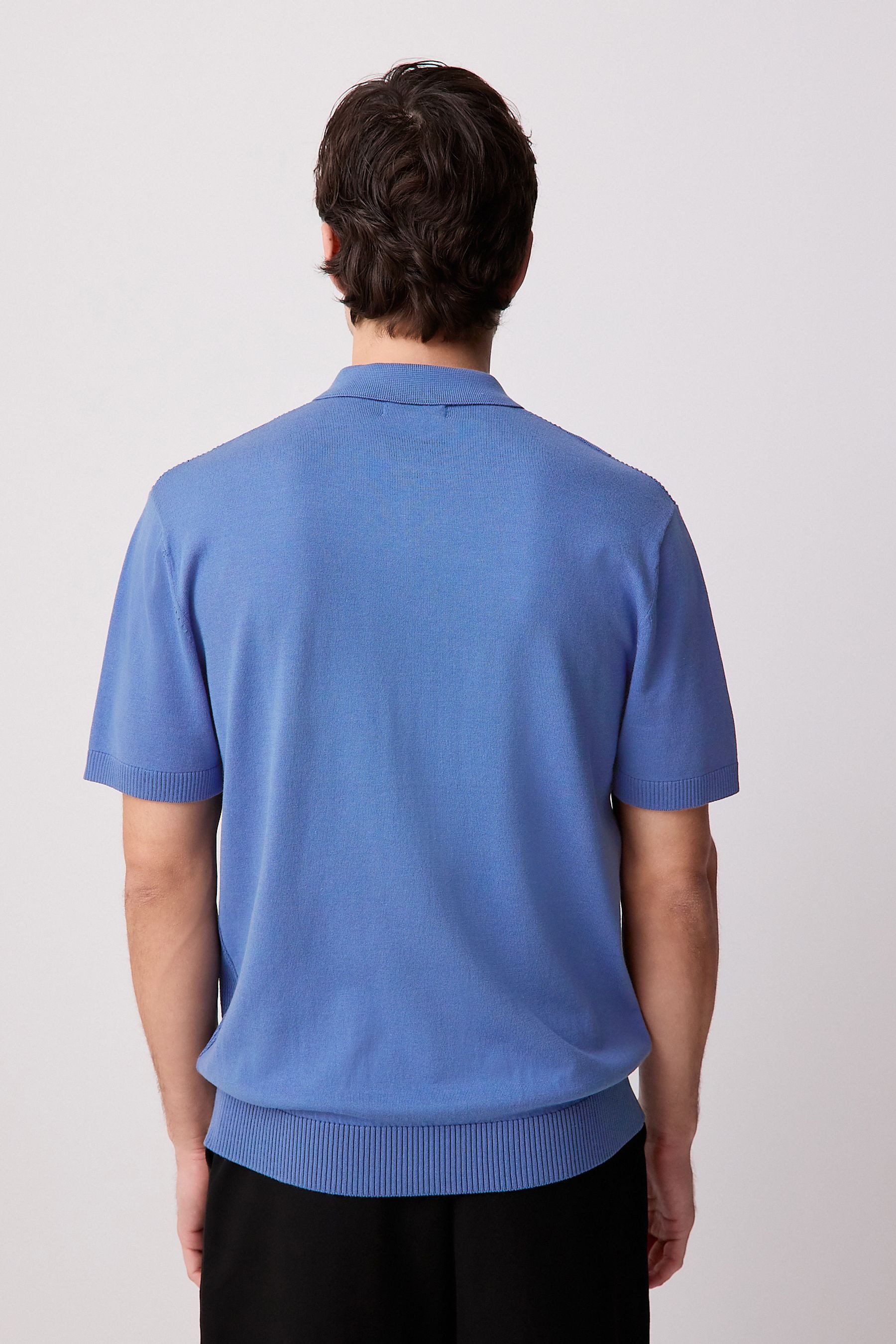 Next Poloshirt Strick-Polohemd Regular Fit mit günstig online kaufen