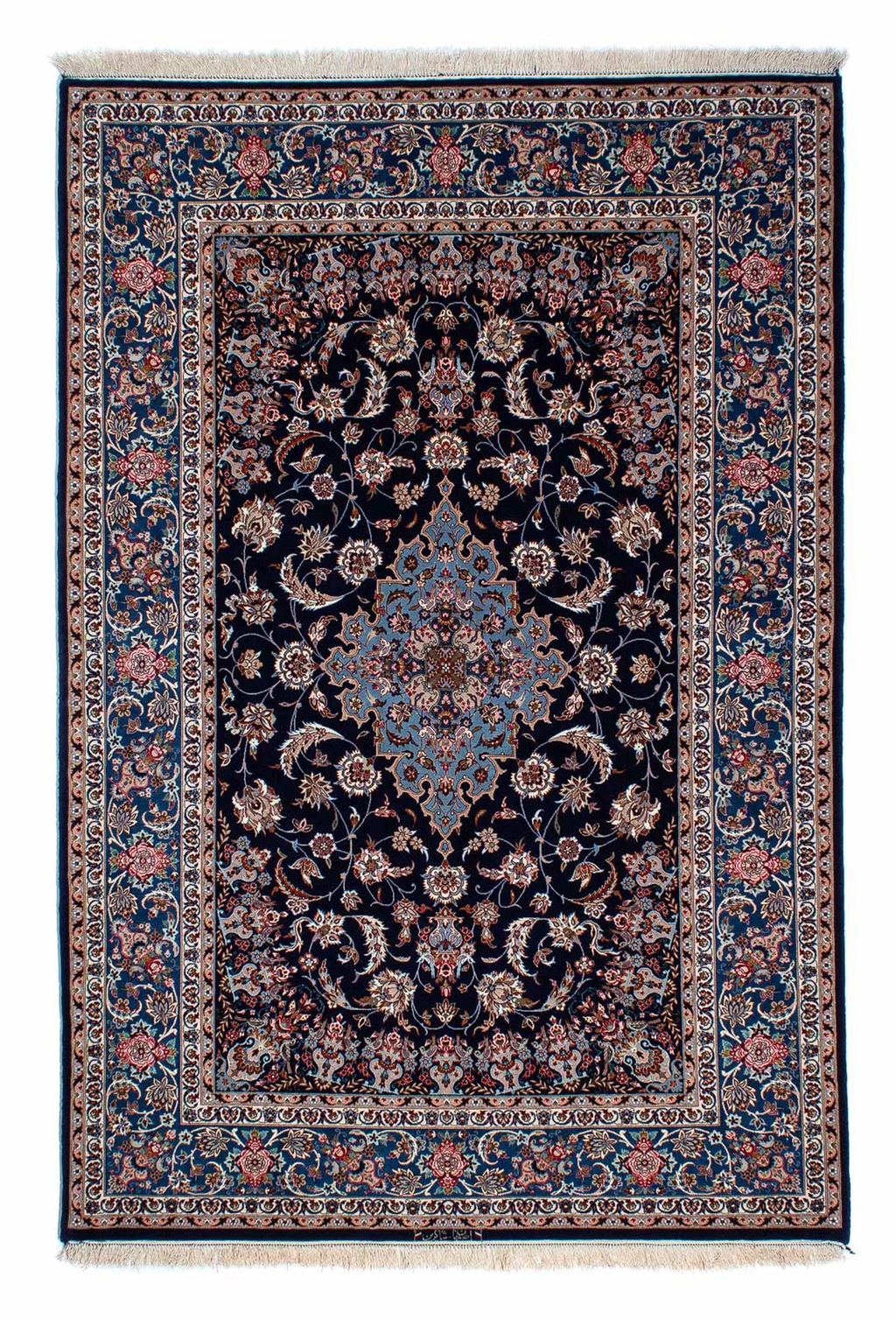 morgenland Orientteppich »Perser - Isfahan - Premium - 218 x 145 cm - dunke günstig online kaufen