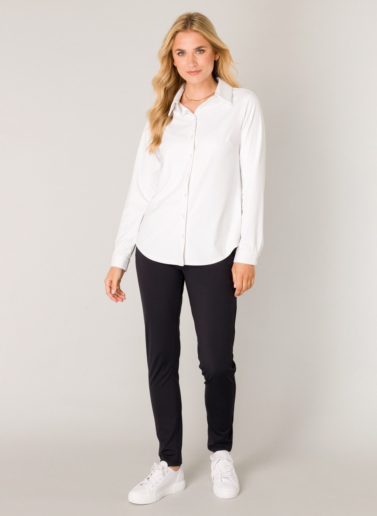 Base Level Langarmbluse Tamara mit Stretch günstig online kaufen
