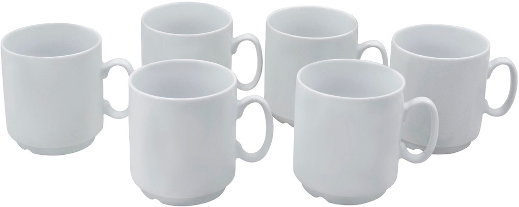 Retsch Arzberg Becher »ROBERT«, (Set, 6 tlg., 6teilig), stapelbar, platzspa günstig online kaufen