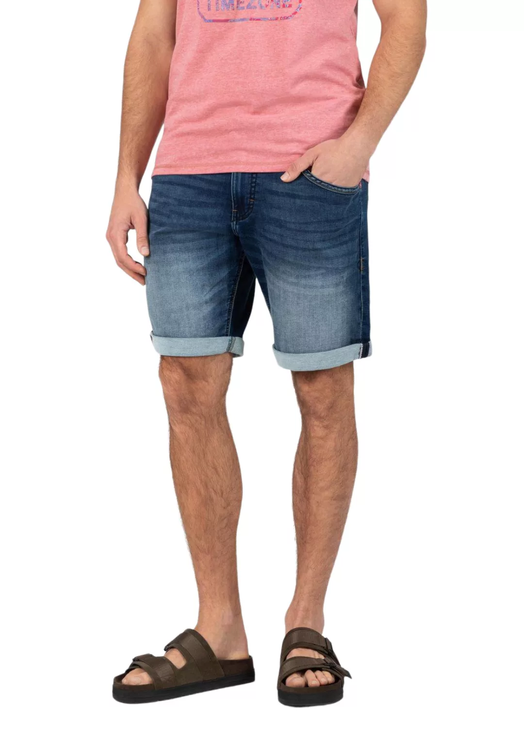 TIMEZONE Herren Bermuda Jeans Shorts REGULAR JACKYTZ SHORT Mid Waist Regula günstig online kaufen