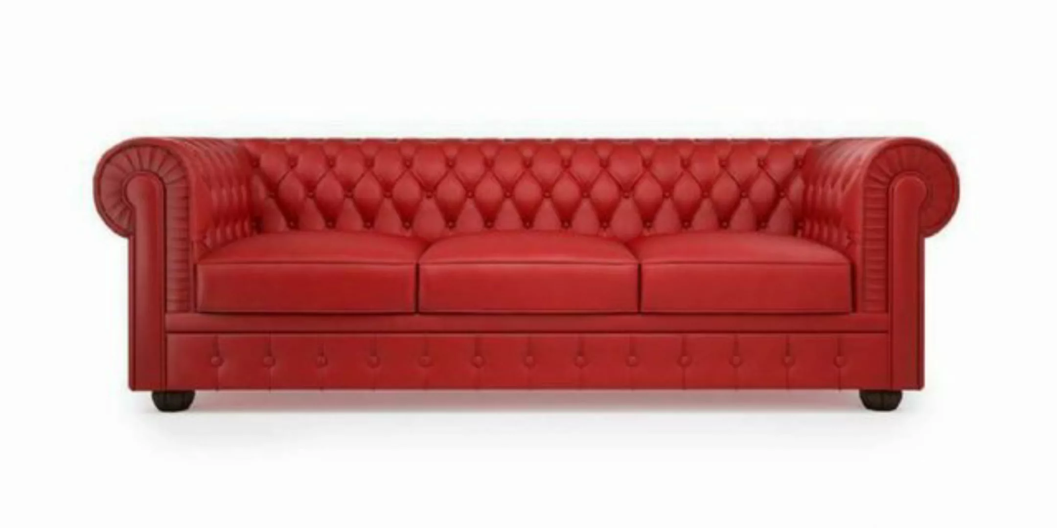 JVmoebel Chesterfield-Sofa, XXL Sofa 3 Sitzer Couch Chesterfield Polster Si günstig online kaufen