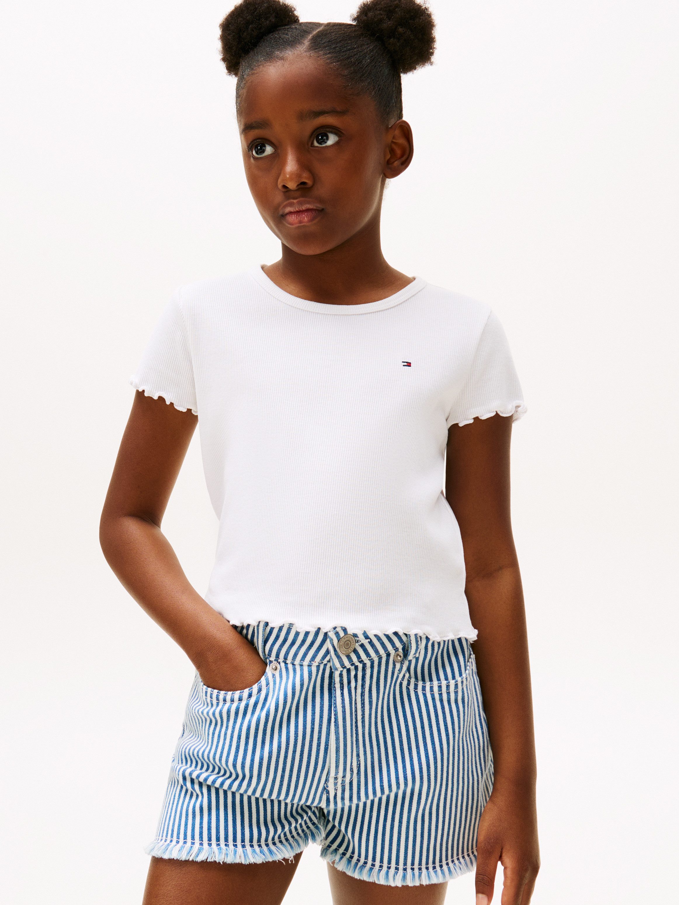 Tommy Hilfiger T-Shirt ESSENTIAL RIB TOP günstig online kaufen
