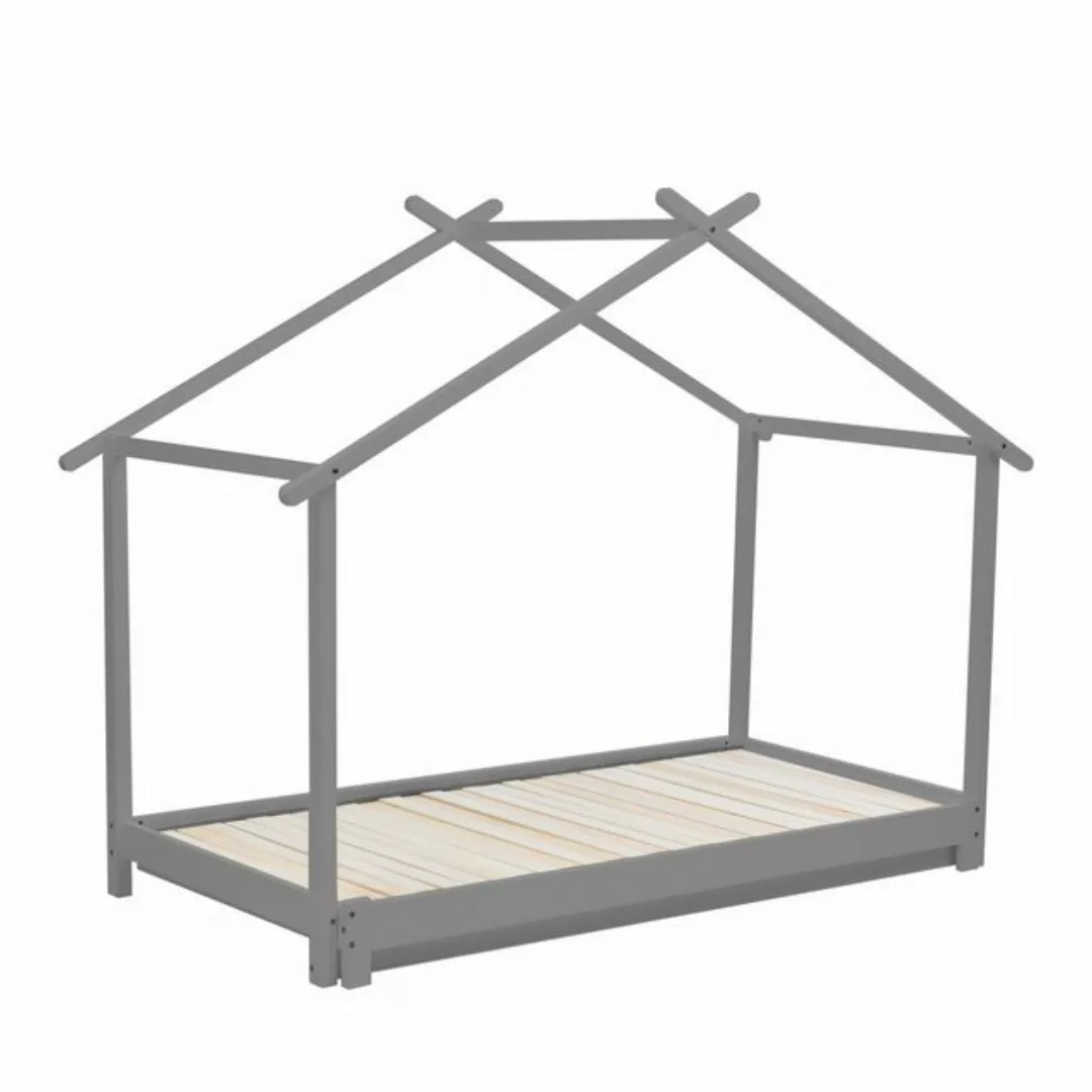 WISHDOR Kinderbett Bett Hausbett Kinderbett Einzelbett 90 /180 x 190cm (mit günstig online kaufen