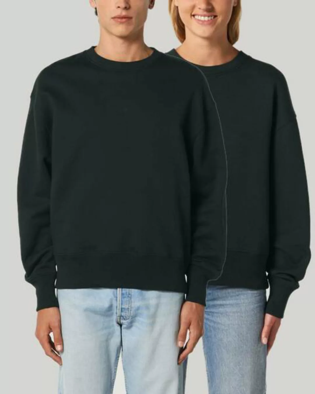 Lässiges Sweatshirt In Bio-qualität, Pullover, Sweater, Unisex günstig online kaufen