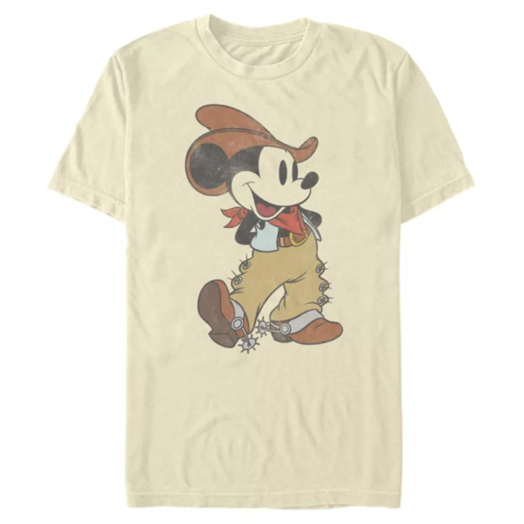 Disney - Micky Maus - Micky Maus Western - Männer T-Shirt günstig online kaufen