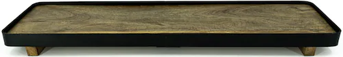NOOR LIVING Servierplatte, (1 tlg.), aus exclusivem Mango-Holz günstig online kaufen