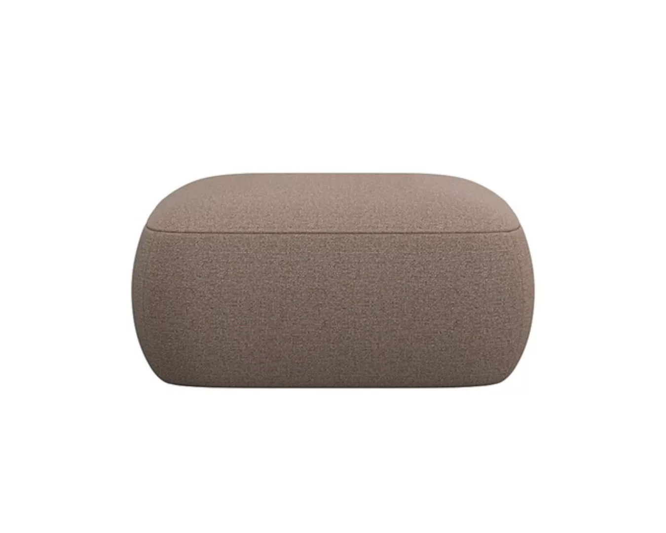 FLEXLUX Pouf »Torino, rund, bodennah, Sitzhocker, Polsterhocker«, Modernes, günstig online kaufen