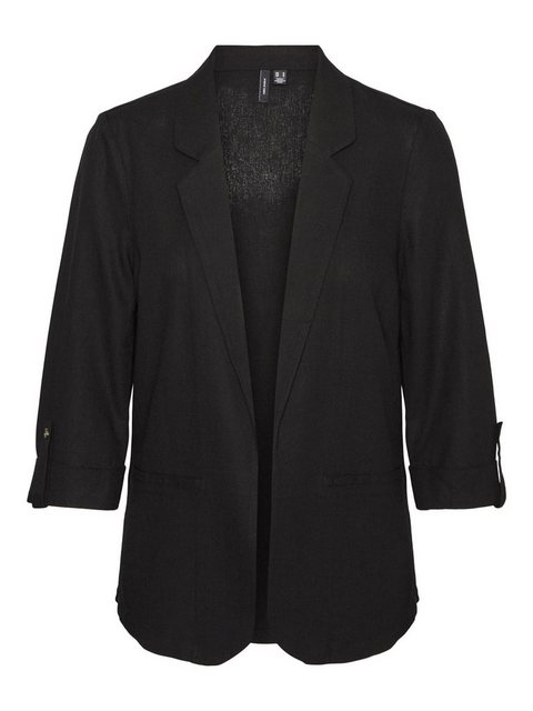 Vero Moda Kurzblazer VMJESMILO 3/4 LOOSE BLAZER WVN GA NOOS mit Leinen günstig online kaufen