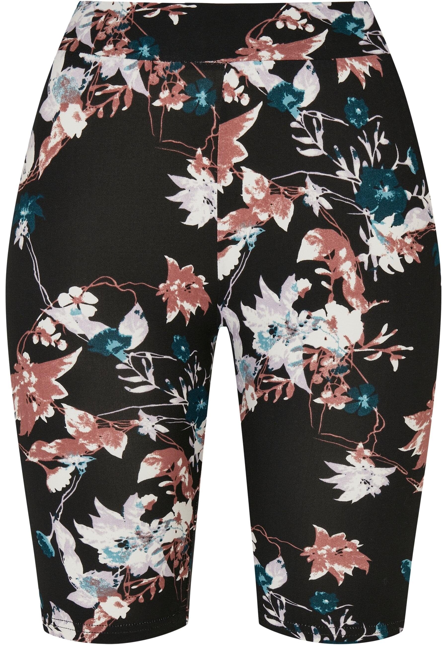 URBAN CLASSICS Radlerhose "Urban Classics Damen Ladies High Waist Lace Inse günstig online kaufen