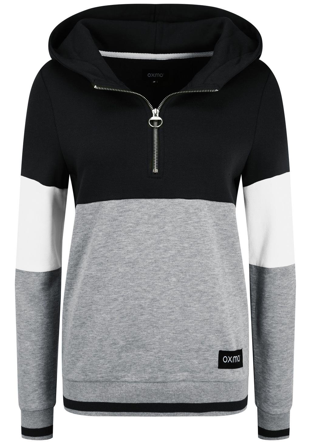 OXMO Hoodie OXOmara Kapuzenpullover mit Reißverschluss günstig online kaufen