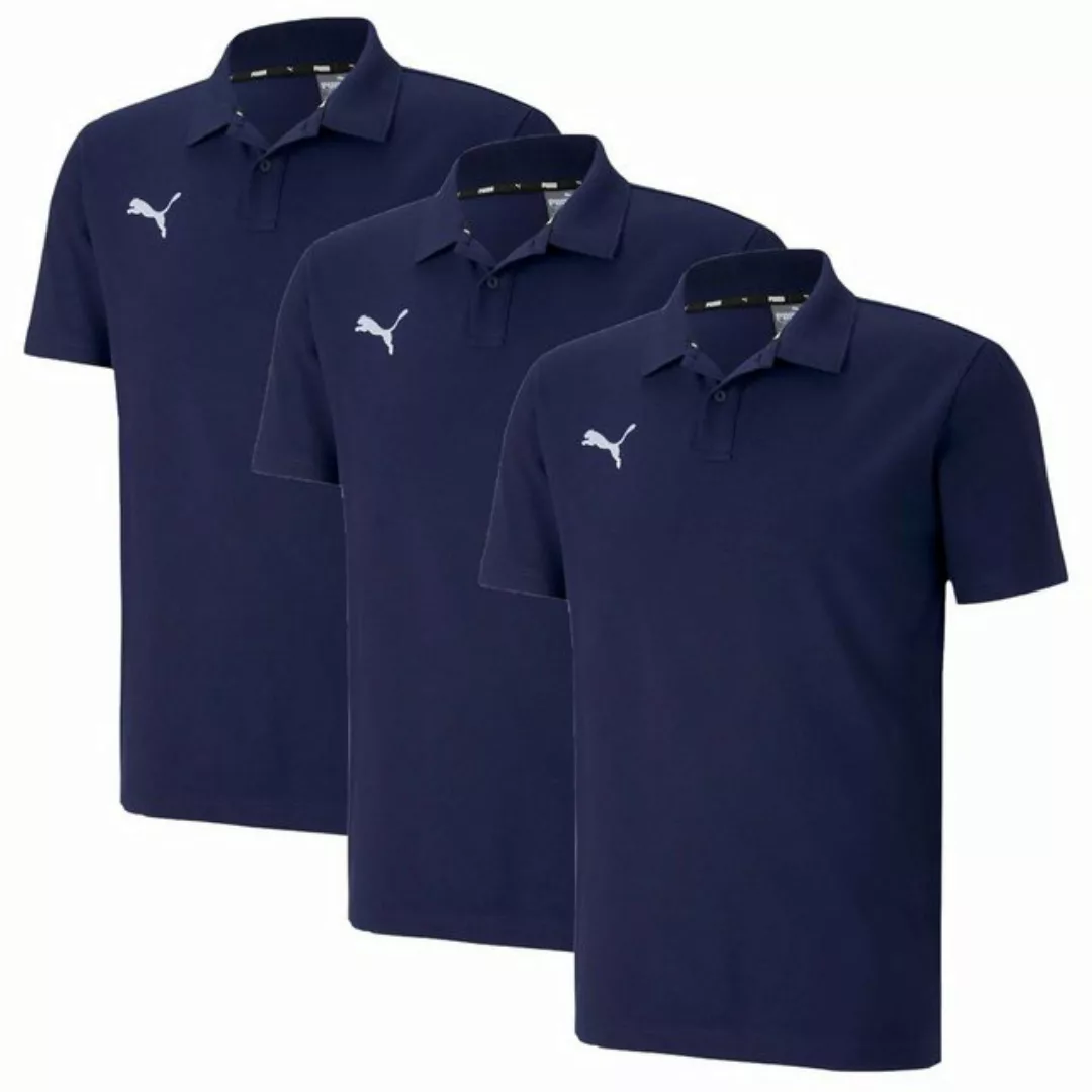 PUMA Poloshirt Puma Herren Poloshirt teamGOAL 23 Casuals Polo 3Pack 656579 günstig online kaufen