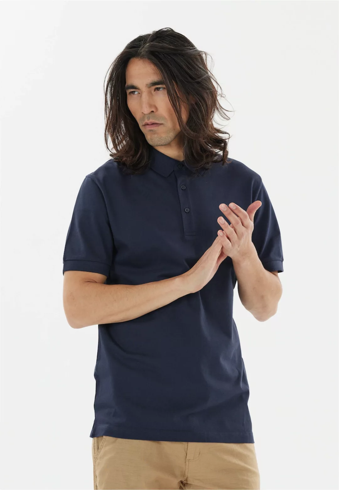 CRUZ Langarm-Poloshirt "Harrold", im klassischen und vielseitigen Look günstig online kaufen