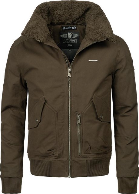 Navahoo Winterjacke Jim stylische Winter Bomberjacke Baumwolljacke günstig online kaufen