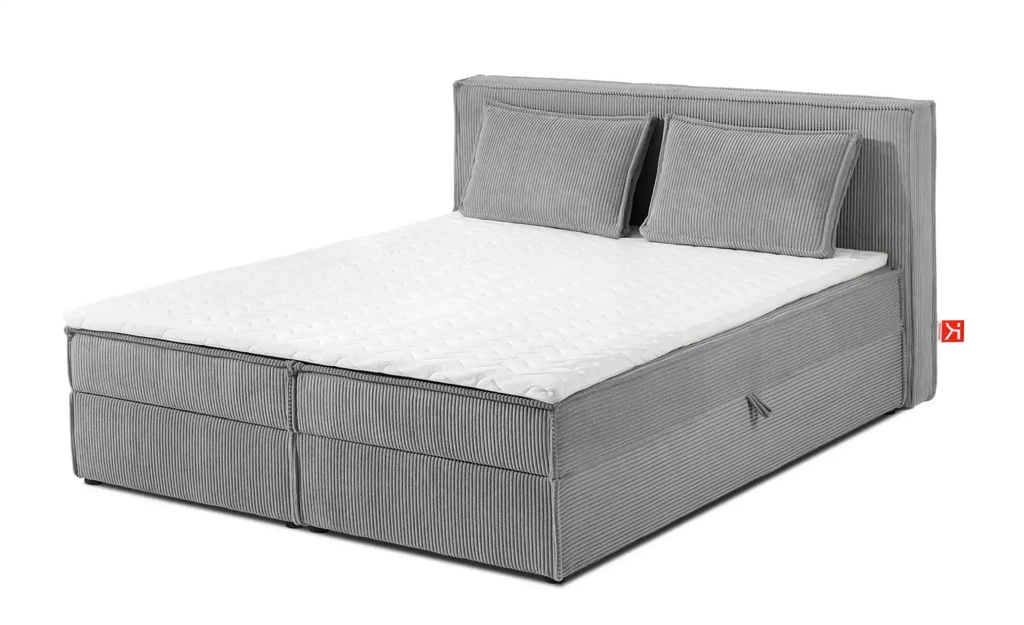 KONSIMO Boxbett  Roti ¦ grau ¦ Maße (cm): B: 165 H: 95 Betten > Polsterbett günstig online kaufen