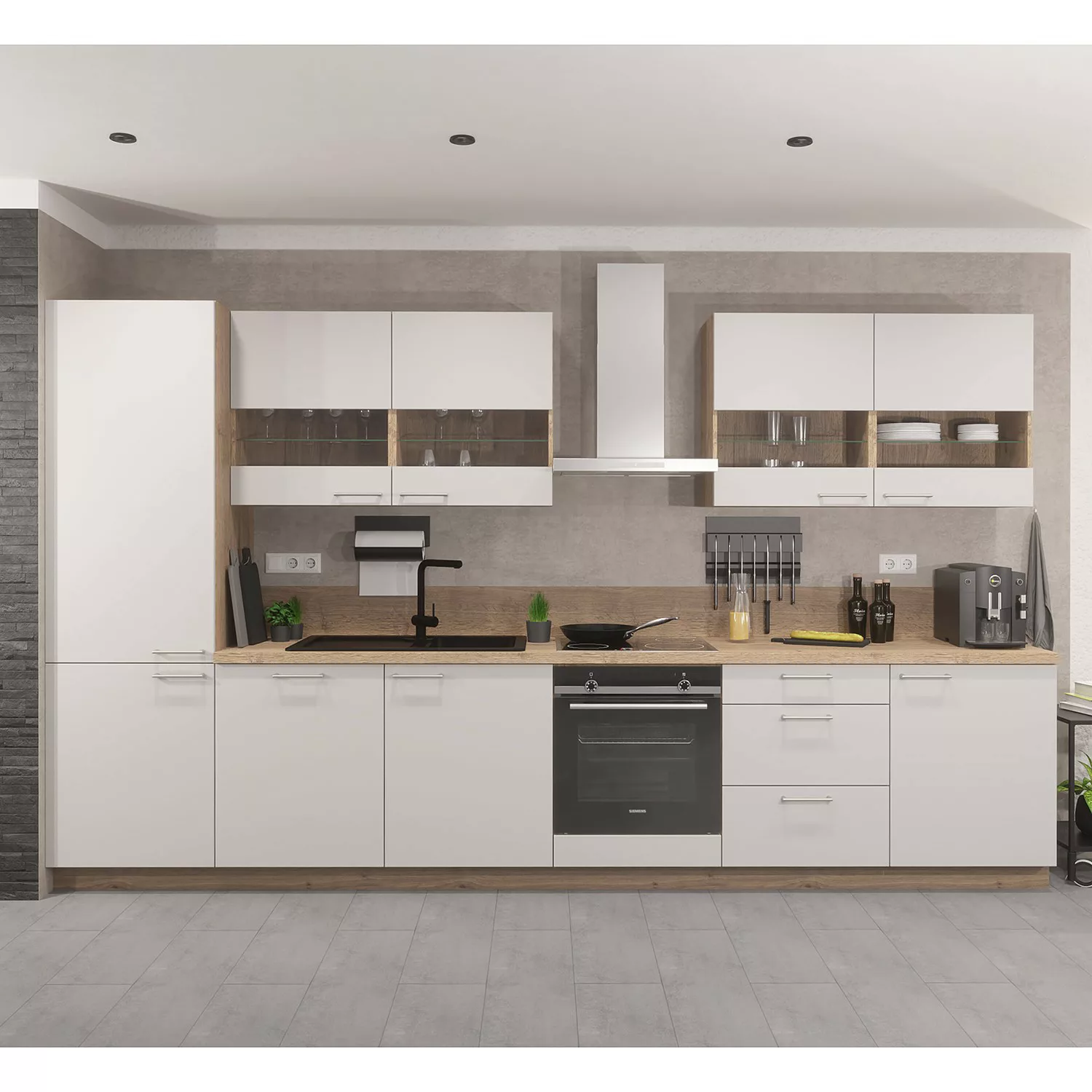 home24 Küchenzeile Concept III günstig online kaufen