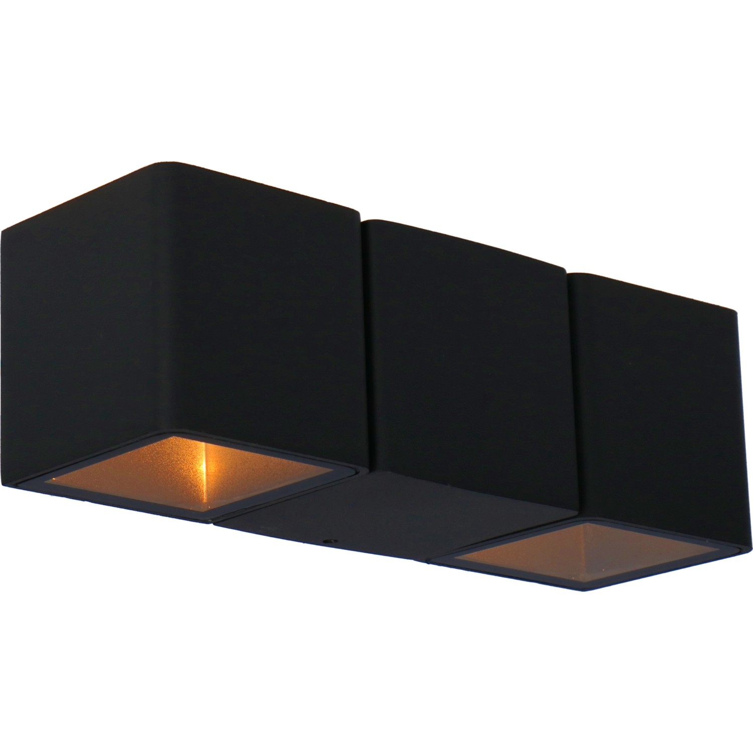 LED`s light Außen-Wandleuchte Eckig 6 cm x 6 cm x 18,5 cm Anthrazit günstig online kaufen