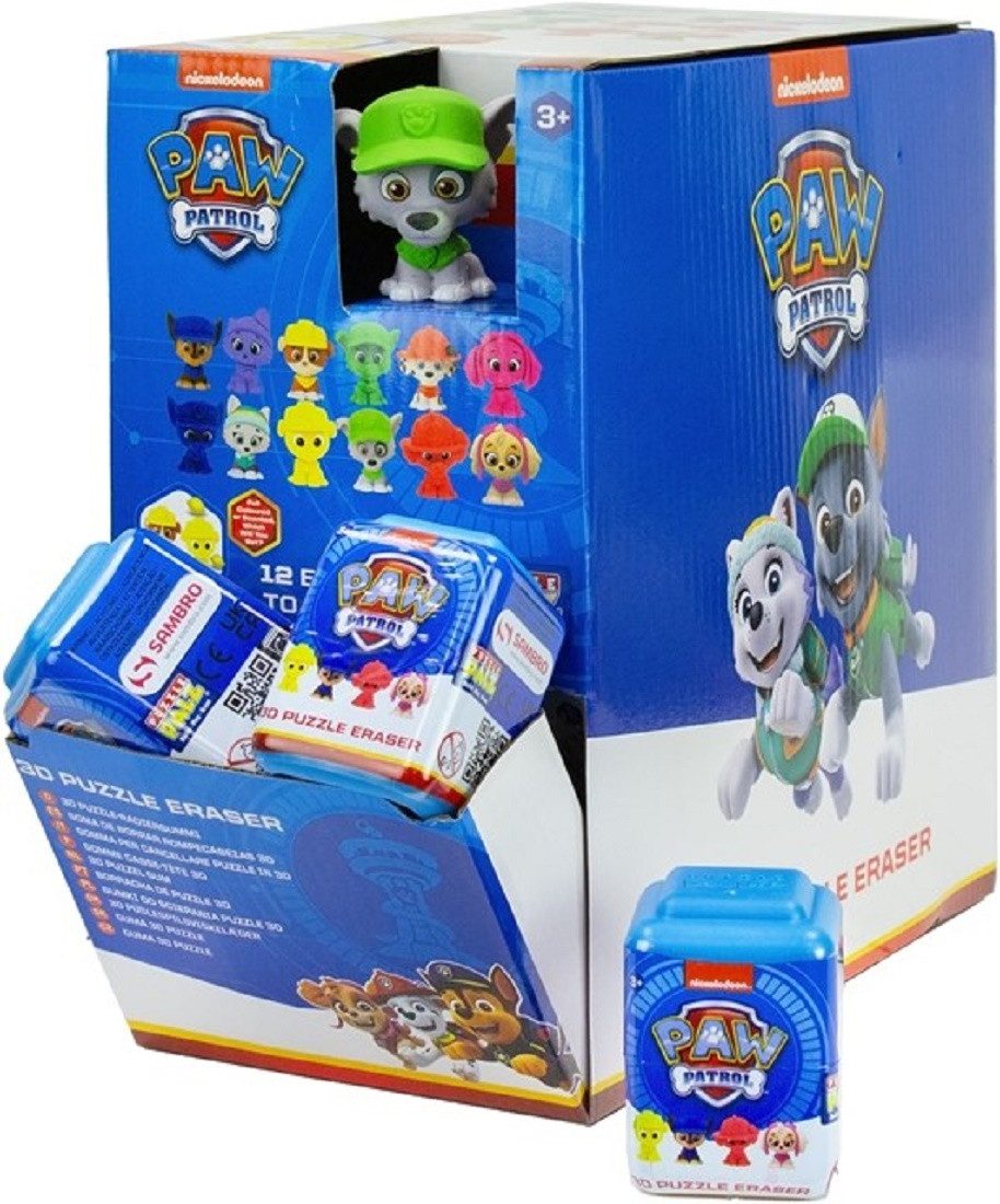 Nickelodeon Puzzle 3D-Puzzle Radiergummi paw patrol günstig online kaufen