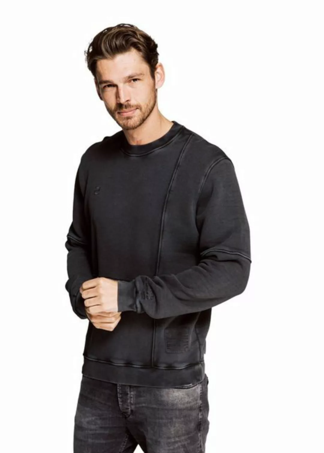 Zhrill Sweatshirt Sweatshirt AARIN Black (0-tlg) günstig online kaufen