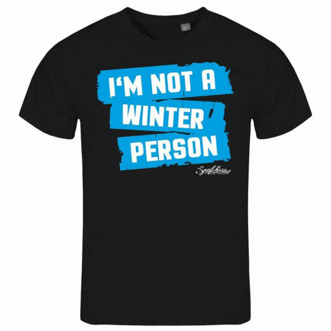 deinshirt Print-Shirt Herren T-Shirt Im not a winter person Funshirt mit Mo günstig online kaufen