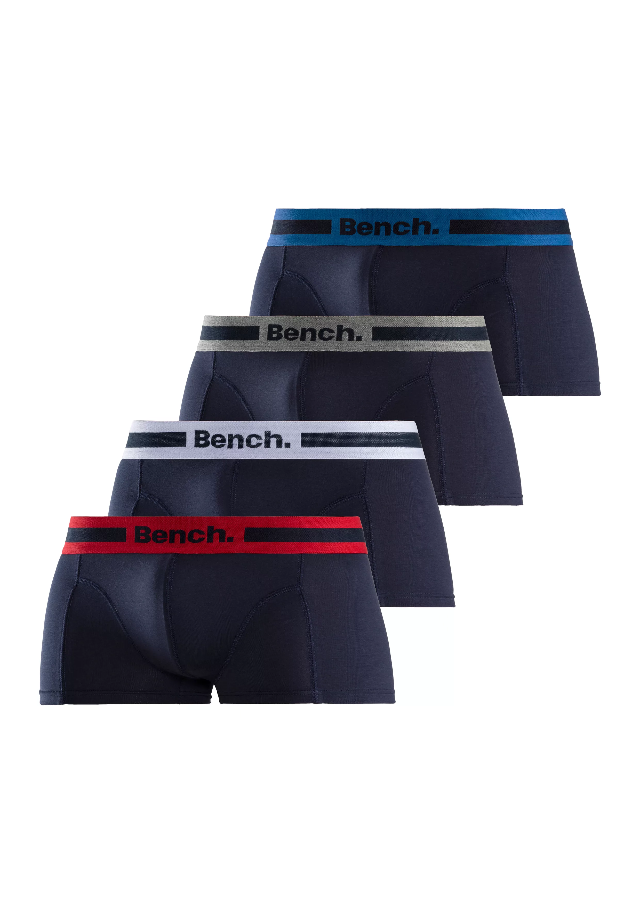 Bench. Hipster, (Packung, 4 St.), Boxershorts aus Baumwollmischung günstig online kaufen