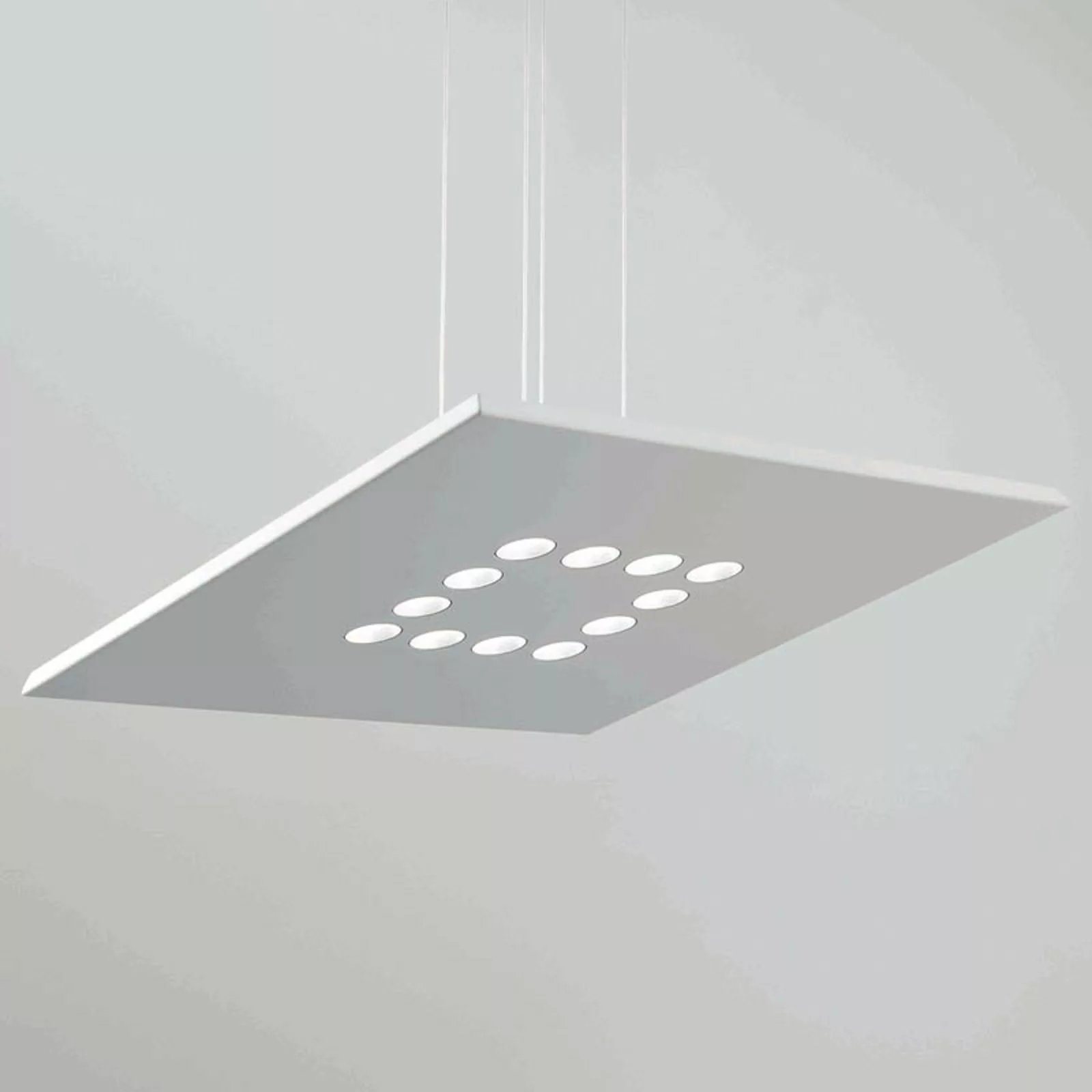 ICONE Confort LED-Hängeleuchte in edlem Weiß günstig online kaufen